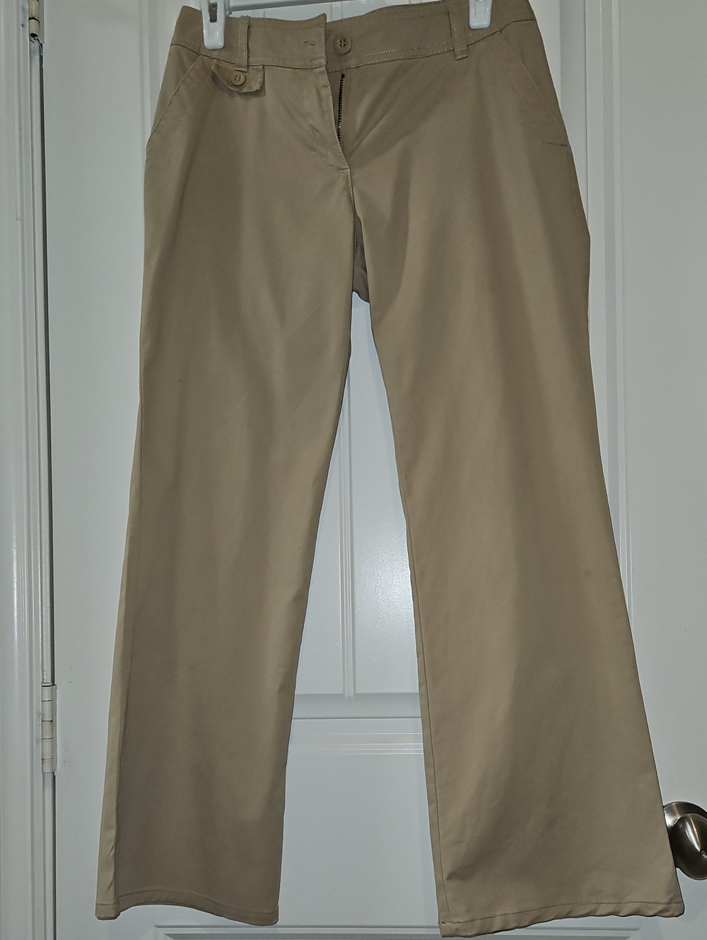 New York & Company Wide-Leg Pants in Khaki